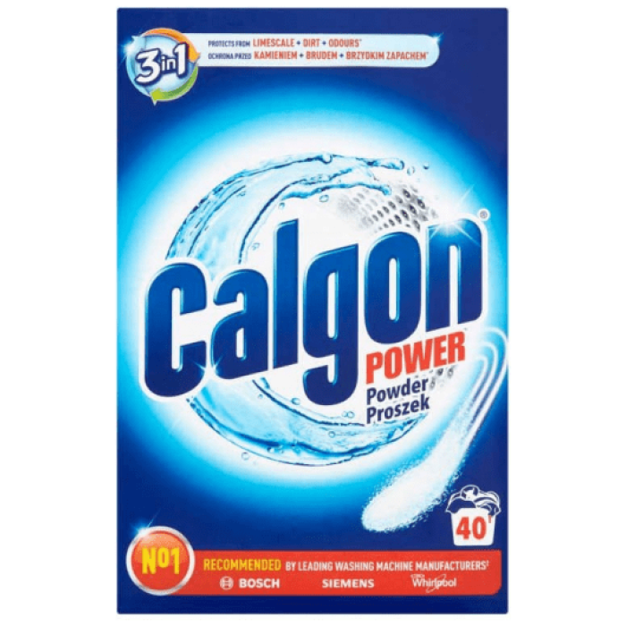 CALGON - PRÁŠOK NA ODVÁPNENIE PRÁČKY 2V1 1 KG 40 praní