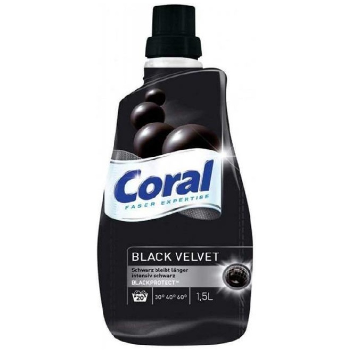 Gél na pranie Coral Black Aktiv 1,5 L