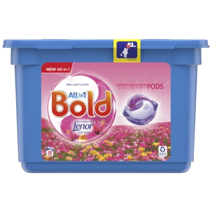 Bold Sparkling Bloom Color kapsule na pranie 19ks