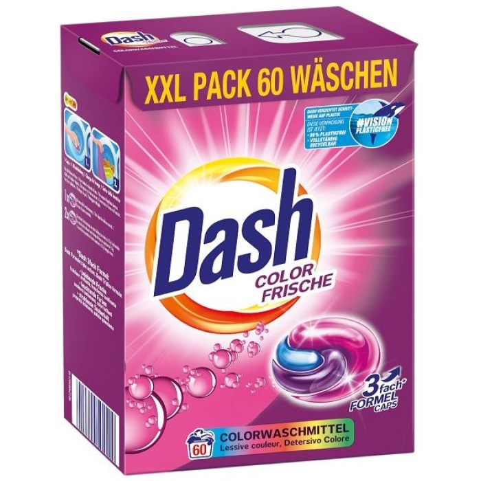 Dash 60ks 3v1 kapsule na pranie