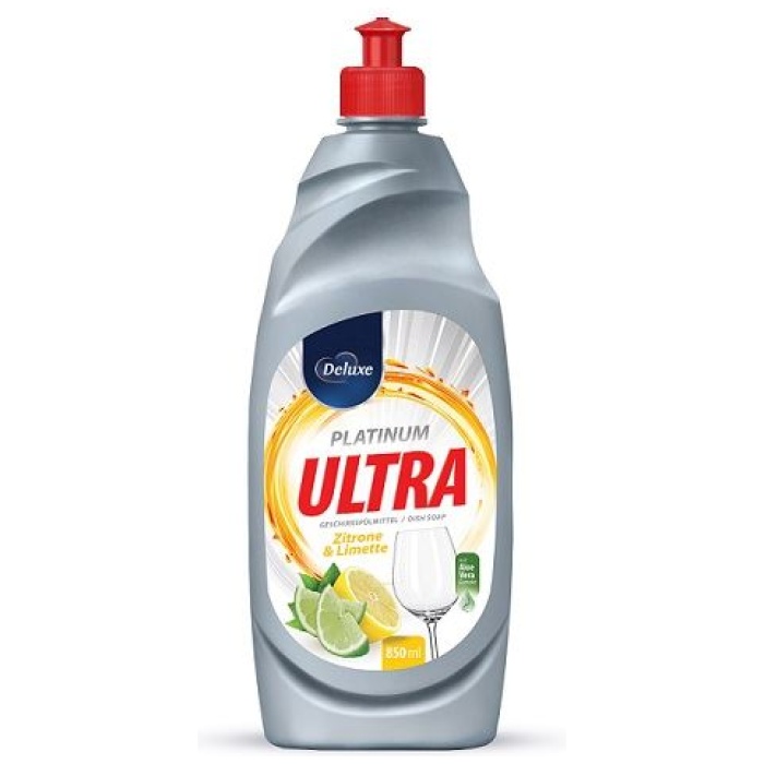 Deluxe 850ml Ultra Platinum Zitrone Na umývanie riadu