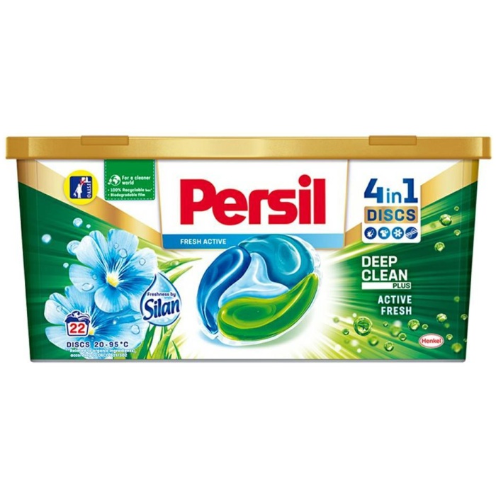 Persil Discs Regular Box 4v1 univerzálne kapsule na pranie 22ks