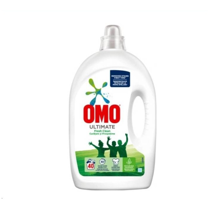 Omo Ultimate Fresh Clean univerzálny prací gél 40 praní 2L