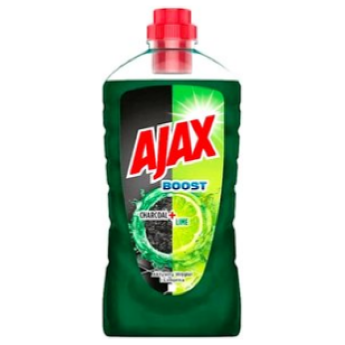 Ajax Boost Charcoal&Lime univerzálny čistič na podlahy 1 L