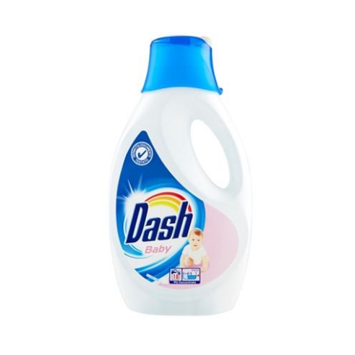 Dash Baby univerzálny prací gél pre detičky 18 praní 990 ml