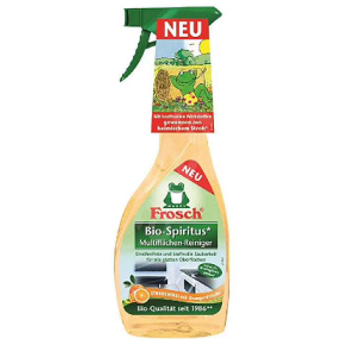 Frosch Bio-Spiritus multifunkčný čistič na lesklé povrchy 500 ml
