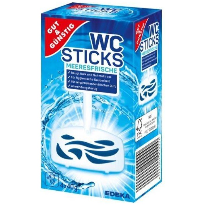 G&G WC Sticks záveska do WC 4x40 g