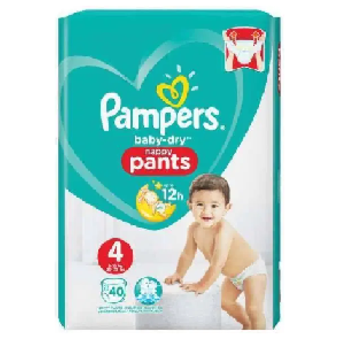 Pampers Baby-Dry Pants veľ. 4 9-15 kg