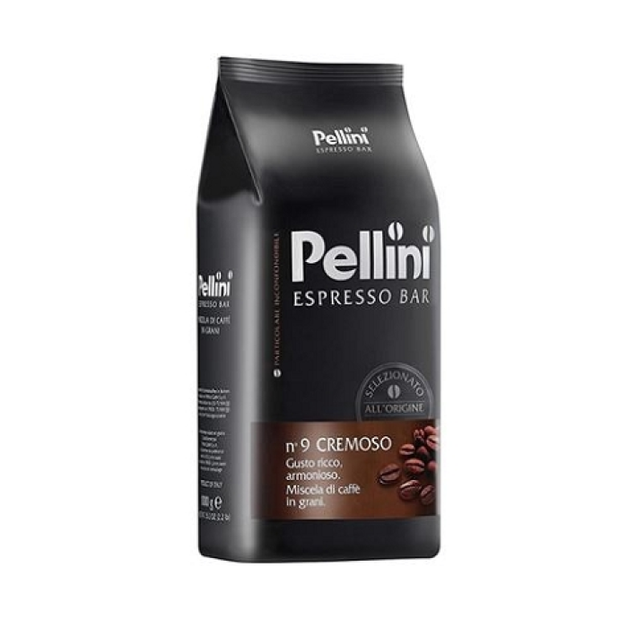 Pellini Caffé Espresso Bar N°9 Cremosso zrnková káva 1 kg