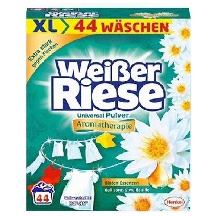 W. Riese Aromatherapie univerzálny prací prášok 44 praní 2.42 kg