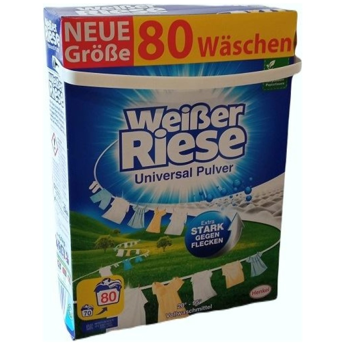 Weiber Riese univerzálny prací prášok 80 praní 4.4 kg