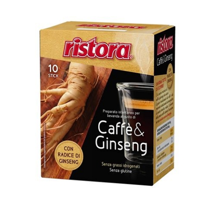 Ristora Cafe & Ginseng ženšenová káva 10 ks