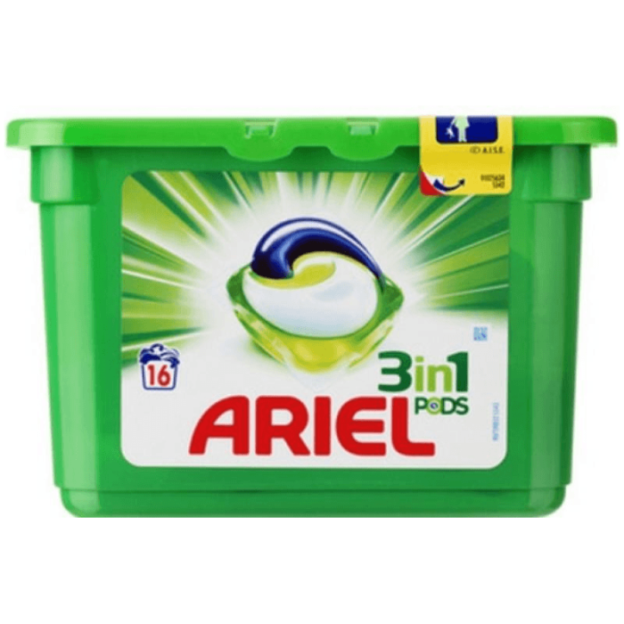 Ariel 3v1 kapsule na pranie univerzálne 16 ks