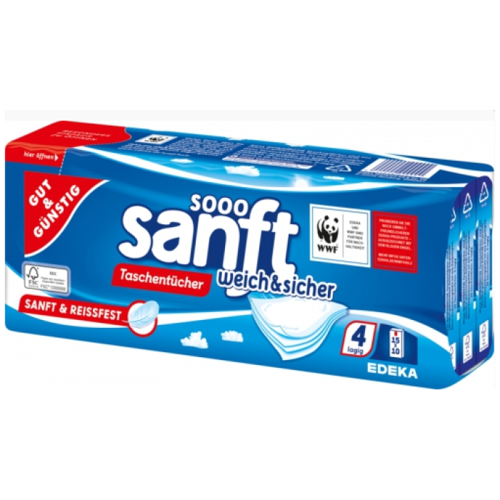 G&G Sooo Sanft hygienické vreckovky 30 ks