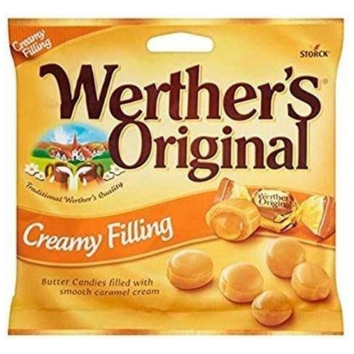 Werthers Original smotanové cukríky s karamelom 125 g