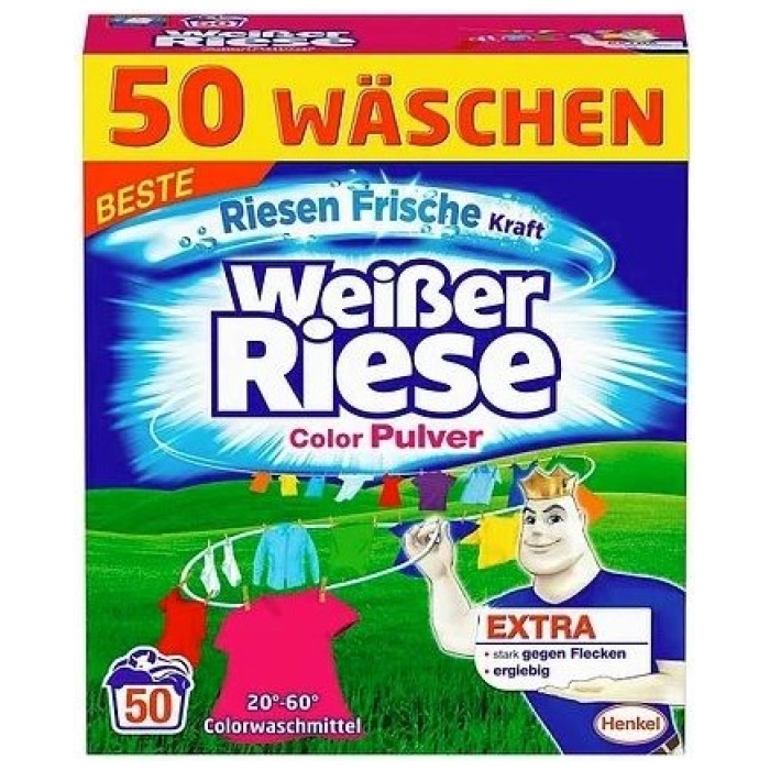 W. Riese Color Prací prášok 2.75kg 50 praní