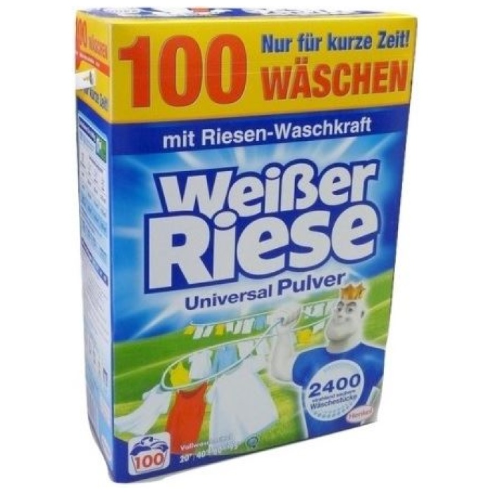 W. Riese Universal Pulver univerzálny prací prášok 100 praní 5,5 kg