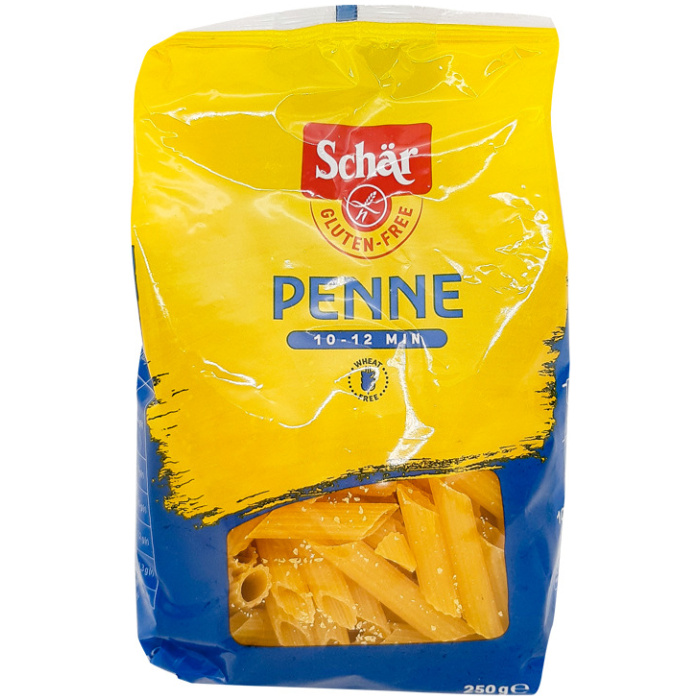 Bezlepkové cestoviny Penne 250g