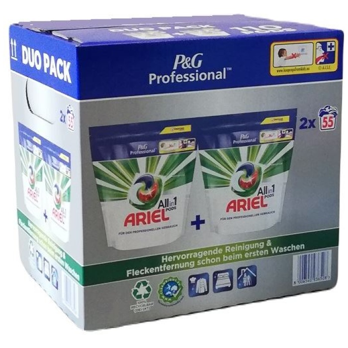 Ariel 110ks 3v1 Professional universal Kapsule na pranie