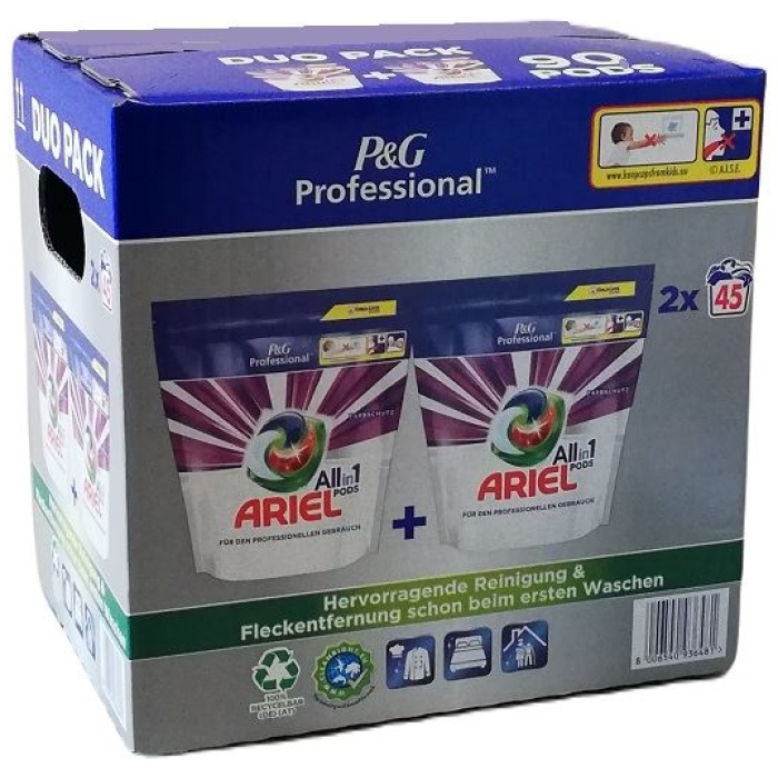 Ariel 90ks 3v1 Professional Color Kapsule na pranie