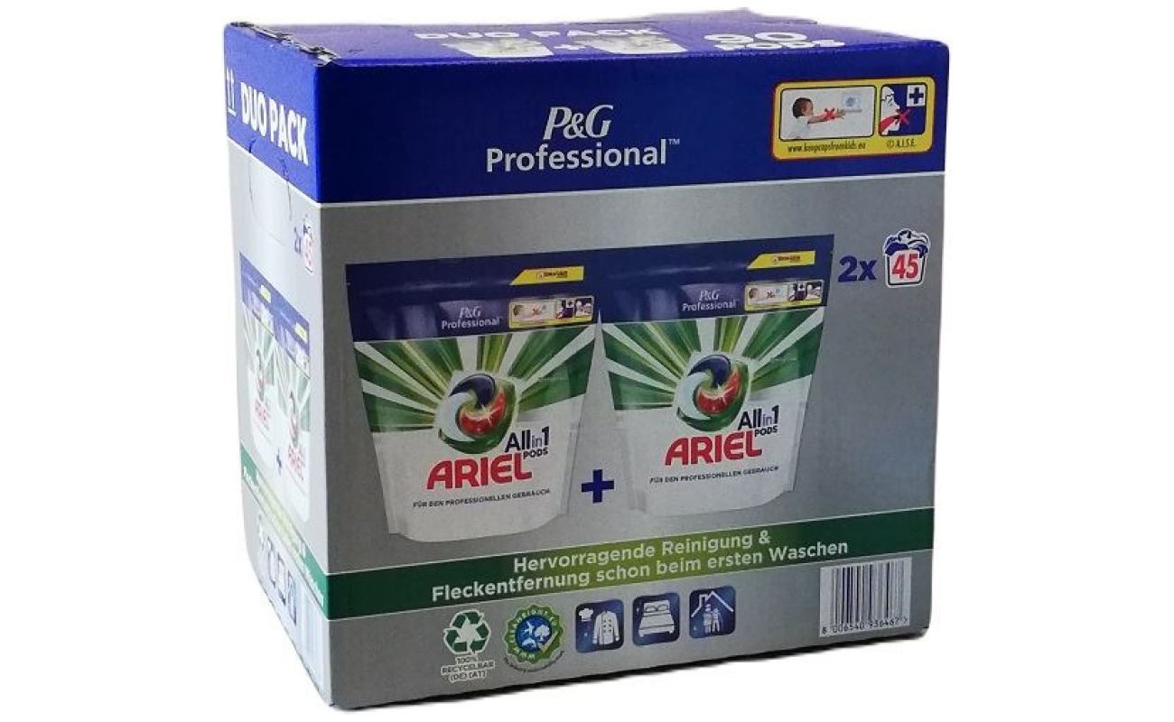 Ariel 90ks 3v1 Professional universal Kapsule na pranie