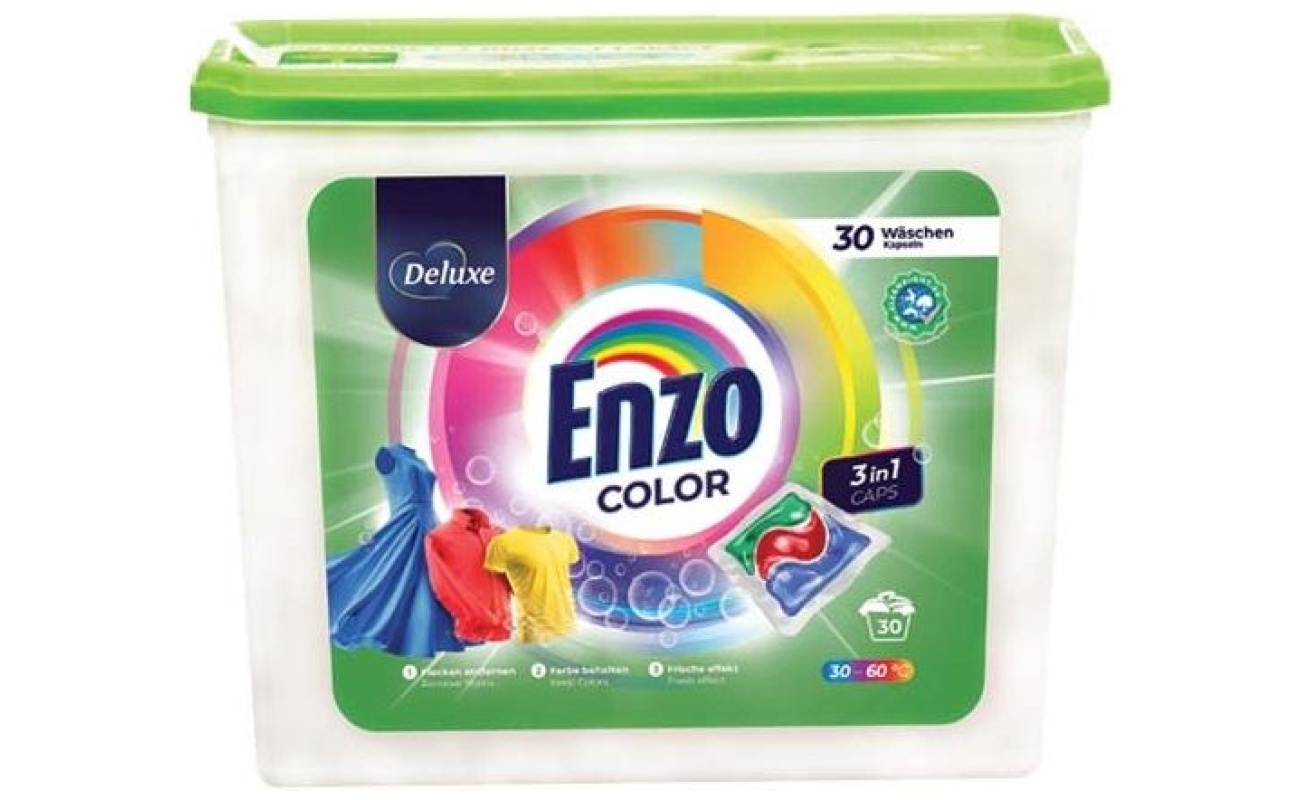 Deluxe Enzo 30ks 3v1 Color kapsule na pranie