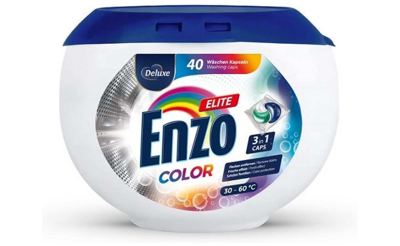 Deluxe Enzo 40ks 3v1 Color kapsule na pranie Elite