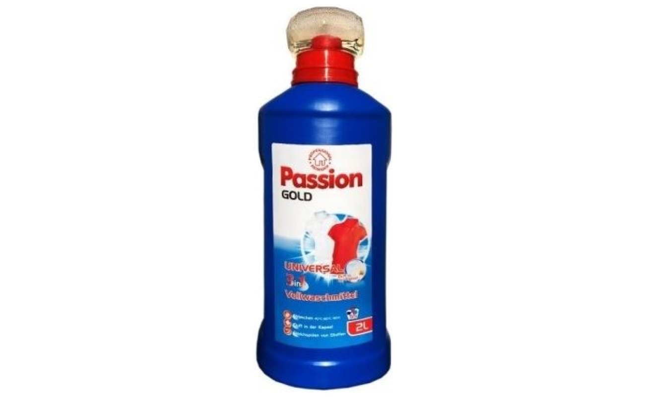 Passion Gold 3v1 univerzálny prací gél 55 praní 2L