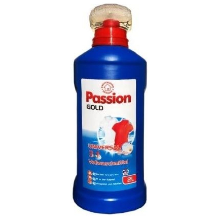 Passion Gold 3v1 univerzálny prací gél 55 praní 2L