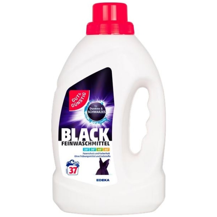 G&G 37p/ 1,5L Black Gel na čierne pranie