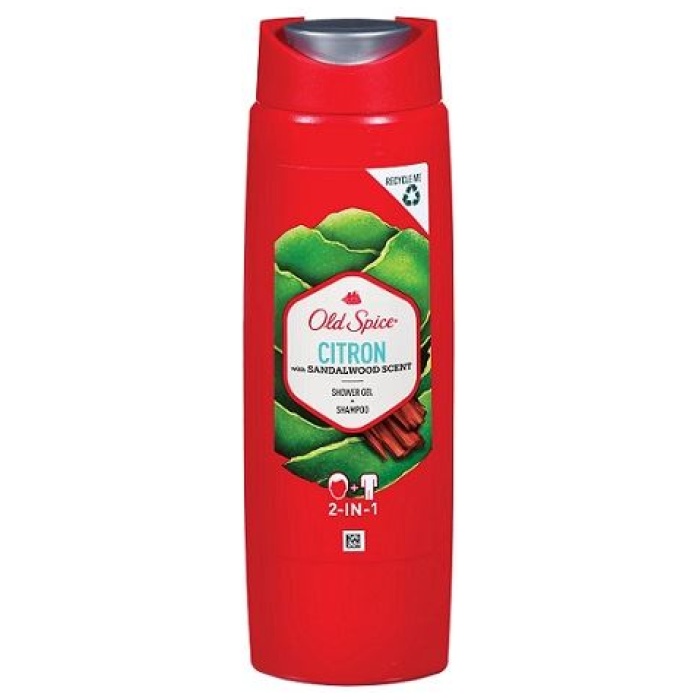 Old Spice 250ml 2v1 citron gél + šampón